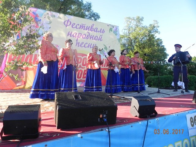 Фестиваль народной песни в х.Большая Кирсановка
